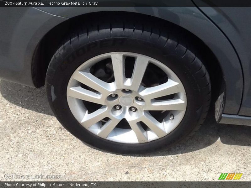 Techno Gray Metallic / Gray 2007 Saturn Aura XE