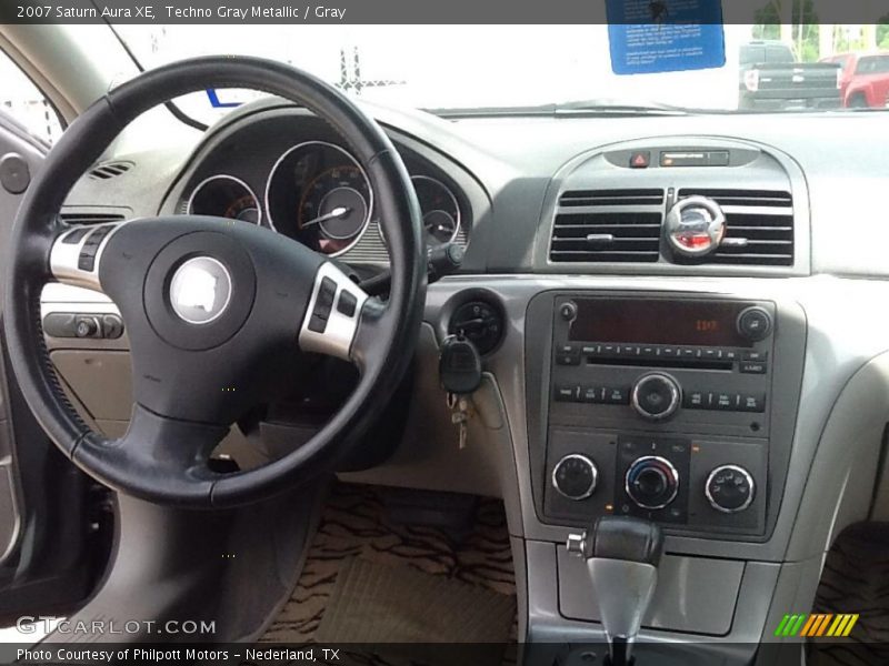 Techno Gray Metallic / Gray 2007 Saturn Aura XE