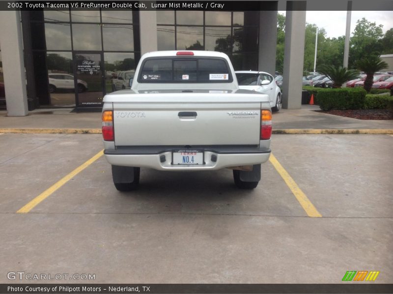 Lunar Mist Metallic / Gray 2002 Toyota Tacoma V6 PreRunner Double Cab