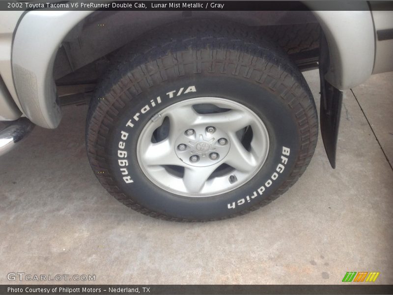 Lunar Mist Metallic / Gray 2002 Toyota Tacoma V6 PreRunner Double Cab