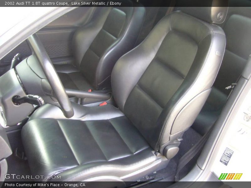 Lake Silver Metallic / Ebony 2002 Audi TT 1.8T quattro Coupe