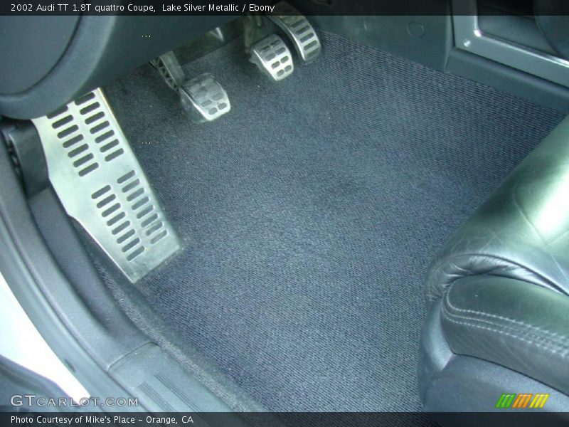 Lake Silver Metallic / Ebony 2002 Audi TT 1.8T quattro Coupe