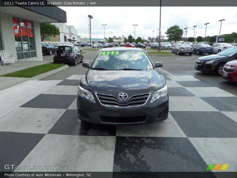 Magnetic Gray Metallic / Ash 2011 Toyota Camry LE