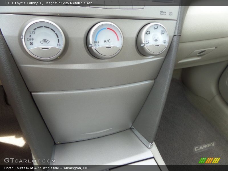 Magnetic Gray Metallic / Ash 2011 Toyota Camry LE