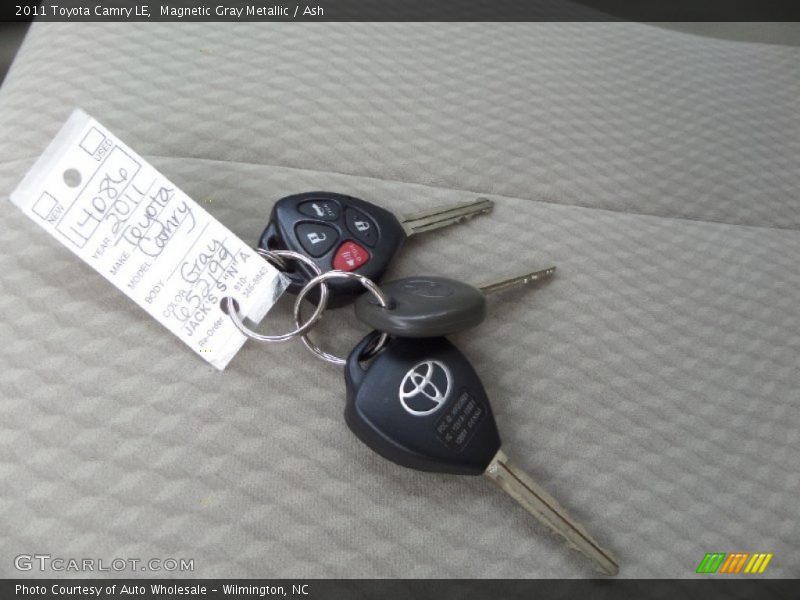 Magnetic Gray Metallic / Ash 2011 Toyota Camry LE