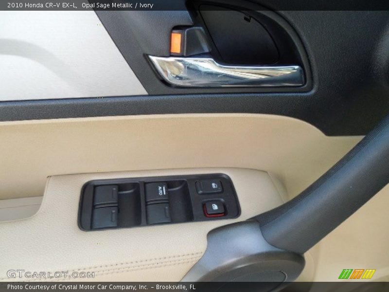Opal Sage Metallic / Ivory 2010 Honda CR-V EX-L