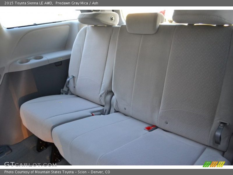 Predawn Gray Mica / Ash 2015 Toyota Sienna LE AWD