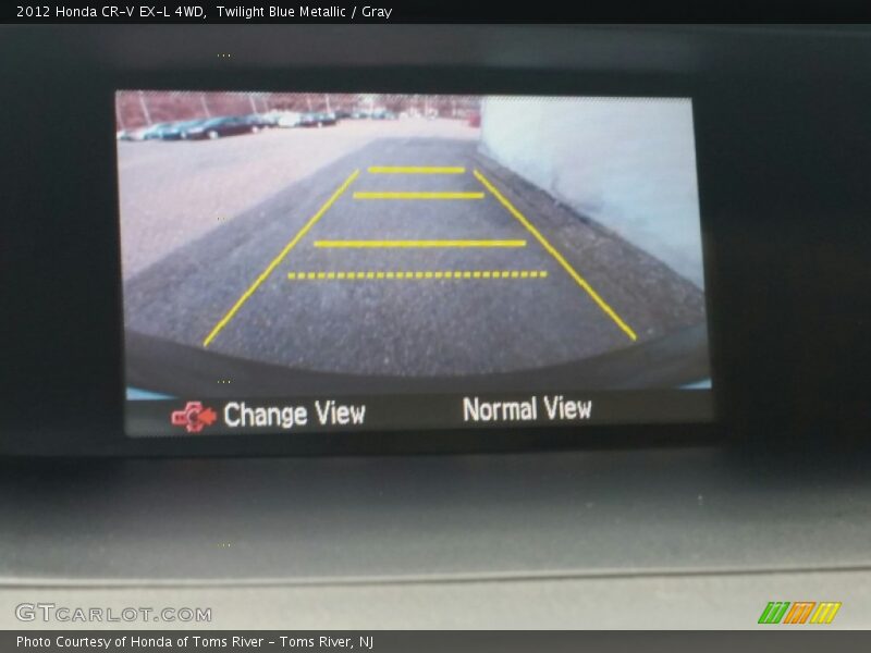 Twilight Blue Metallic / Gray 2012 Honda CR-V EX-L 4WD