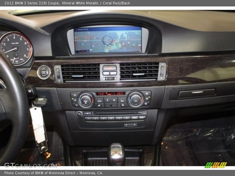 Mineral White Metallic / Coral Red/Black 2012 BMW 3 Series 328i Coupe