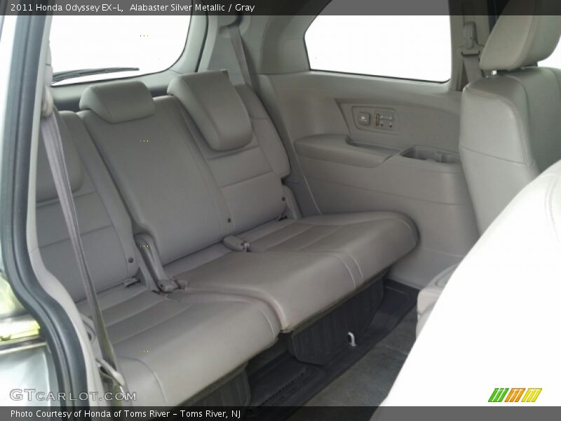 Alabaster Silver Metallic / Gray 2011 Honda Odyssey EX-L