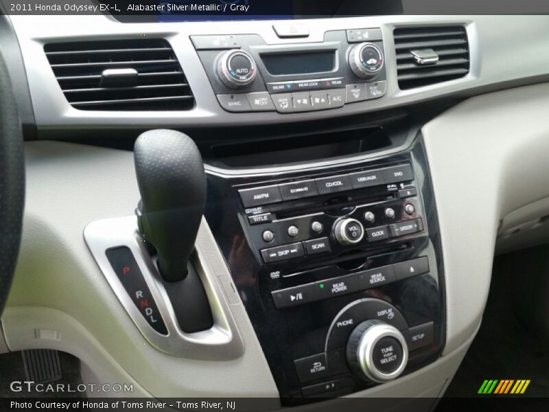 Alabaster Silver Metallic / Gray 2011 Honda Odyssey EX-L