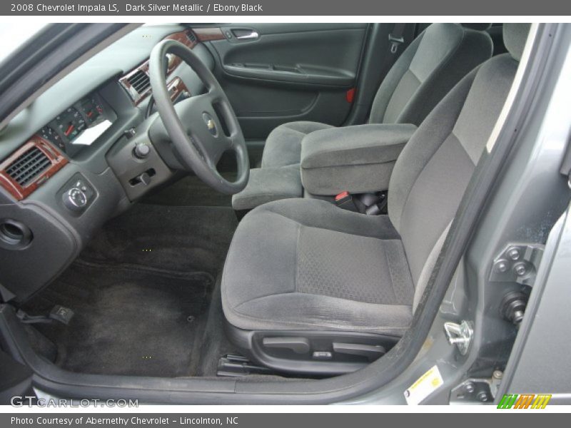 Dark Silver Metallic / Ebony Black 2008 Chevrolet Impala LS