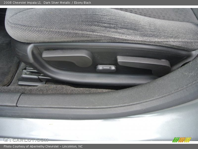 Dark Silver Metallic / Ebony Black 2008 Chevrolet Impala LS