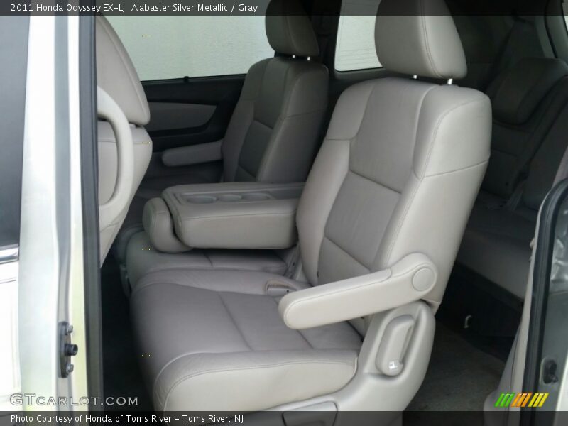 Alabaster Silver Metallic / Gray 2011 Honda Odyssey EX-L
