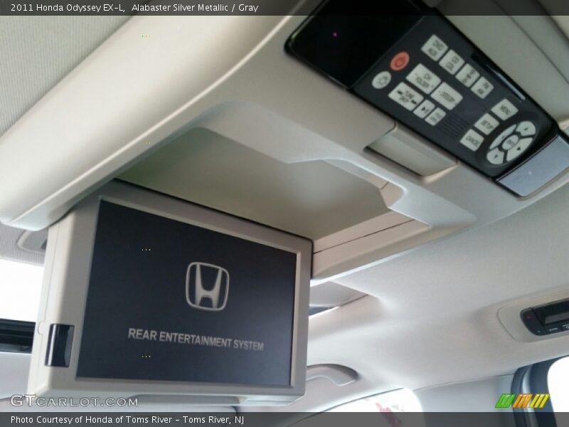 Alabaster Silver Metallic / Gray 2011 Honda Odyssey EX-L