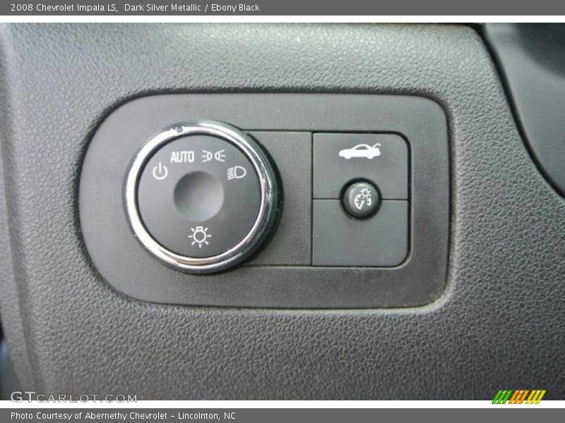 Dark Silver Metallic / Ebony Black 2008 Chevrolet Impala LS