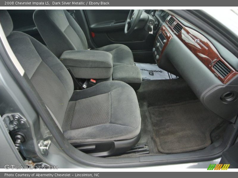 Dark Silver Metallic / Ebony Black 2008 Chevrolet Impala LS