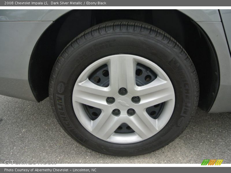 Dark Silver Metallic / Ebony Black 2008 Chevrolet Impala LS
