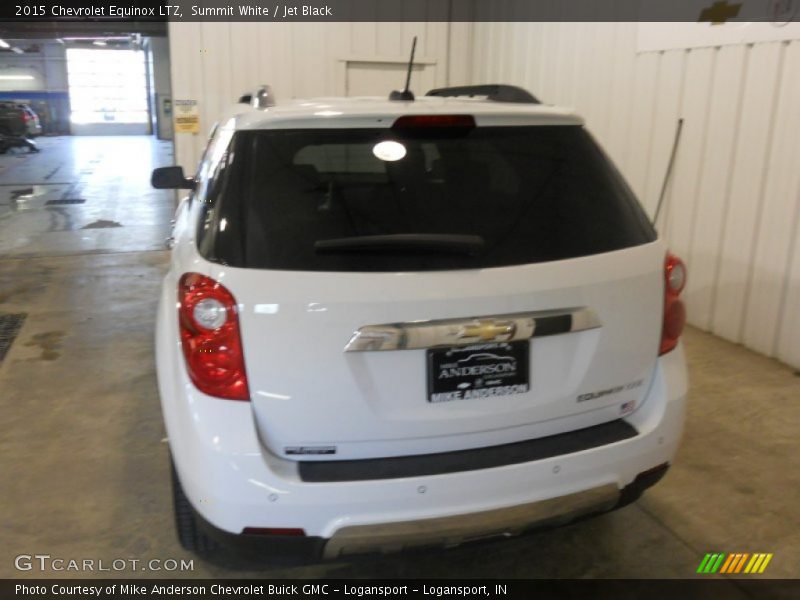 Summit White / Jet Black 2015 Chevrolet Equinox LTZ