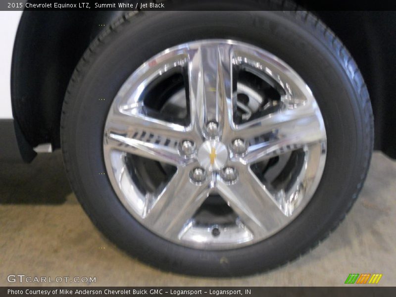 Summit White / Jet Black 2015 Chevrolet Equinox LTZ