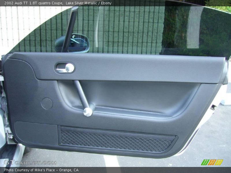 Lake Silver Metallic / Ebony 2002 Audi TT 1.8T quattro Coupe