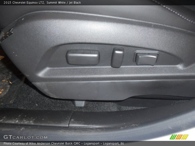 Summit White / Jet Black 2015 Chevrolet Equinox LTZ