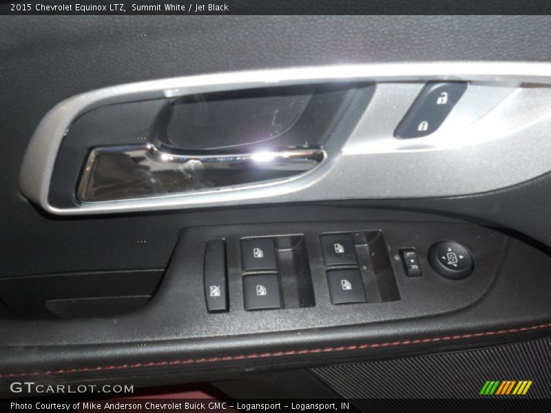 Summit White / Jet Black 2015 Chevrolet Equinox LTZ