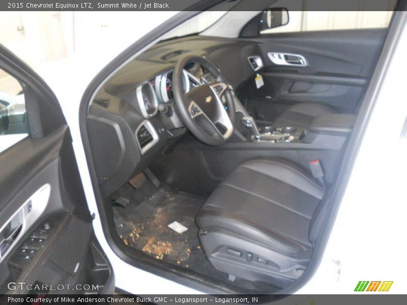 Summit White / Jet Black 2015 Chevrolet Equinox LTZ