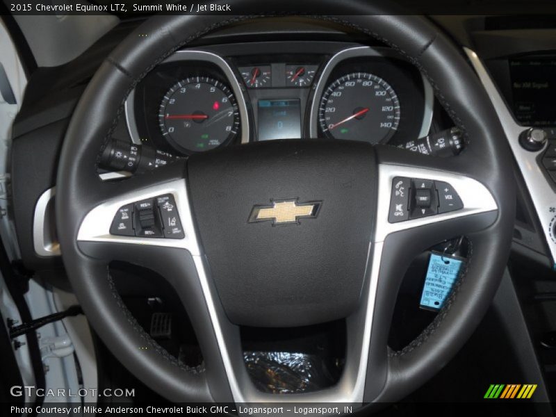 Summit White / Jet Black 2015 Chevrolet Equinox LTZ