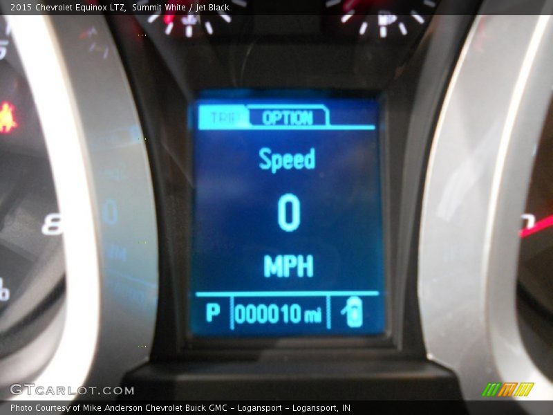 Summit White / Jet Black 2015 Chevrolet Equinox LTZ