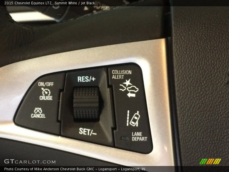 Summit White / Jet Black 2015 Chevrolet Equinox LTZ