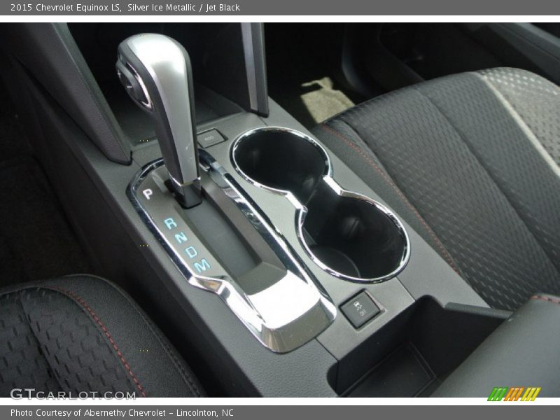Silver Ice Metallic / Jet Black 2015 Chevrolet Equinox LS