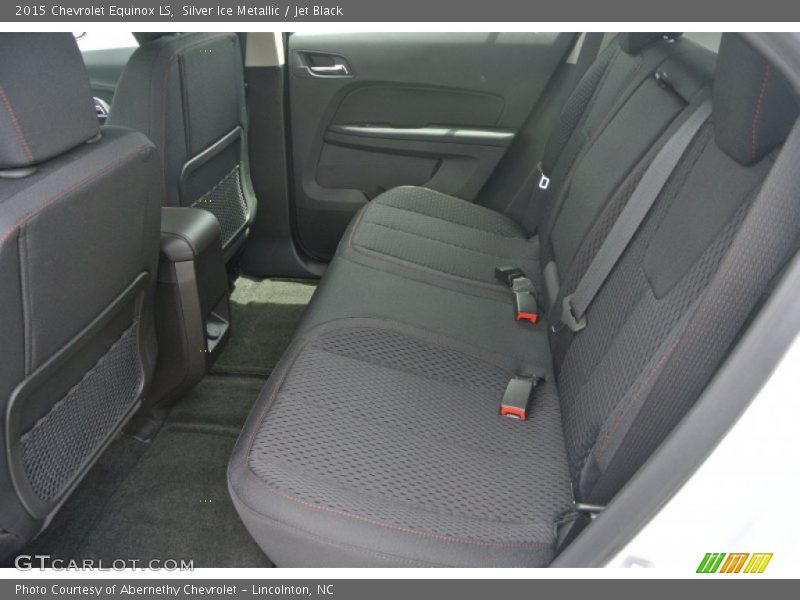 Silver Ice Metallic / Jet Black 2015 Chevrolet Equinox LS