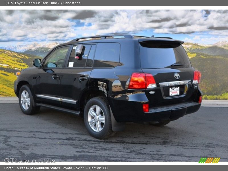 Black / Sandstone 2015 Toyota Land Cruiser