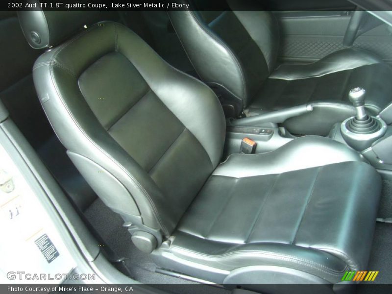Lake Silver Metallic / Ebony 2002 Audi TT 1.8T quattro Coupe