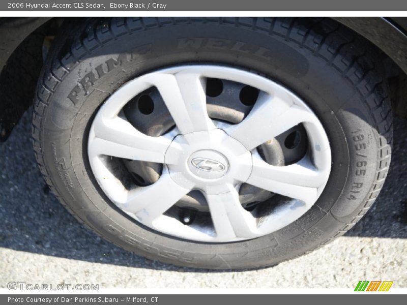 Ebony Black / Gray 2006 Hyundai Accent GLS Sedan