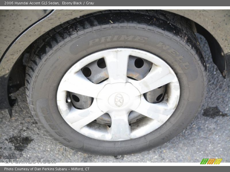 Ebony Black / Gray 2006 Hyundai Accent GLS Sedan
