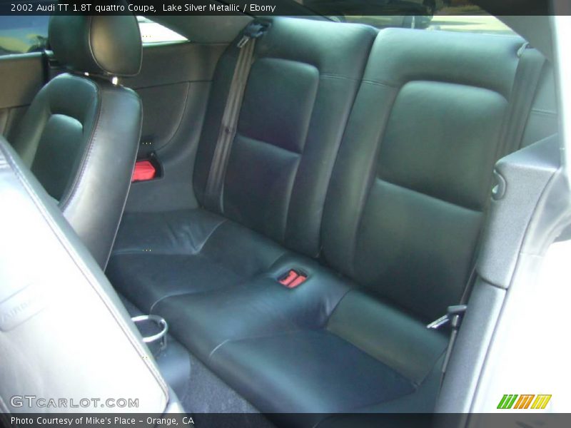 Lake Silver Metallic / Ebony 2002 Audi TT 1.8T quattro Coupe