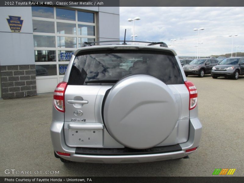 Classic Silver Metallic / Ash 2012 Toyota RAV4 I4 4WD