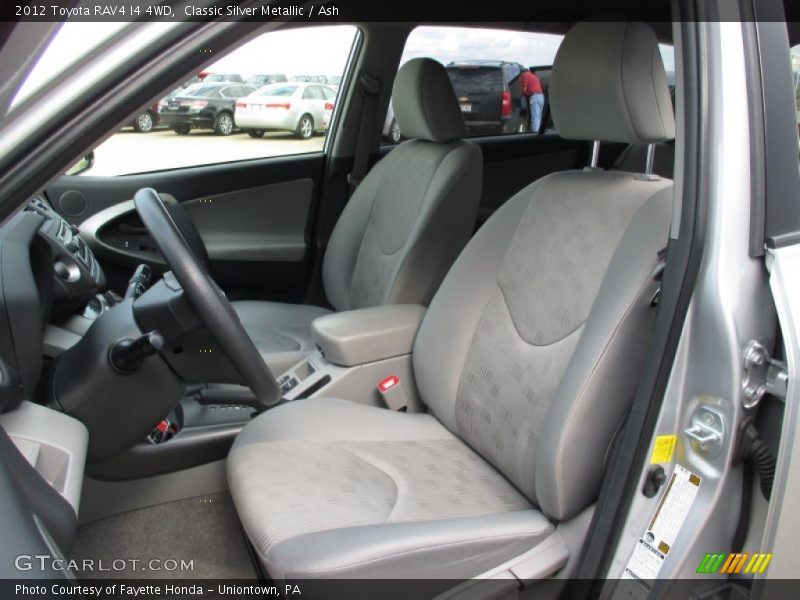  2012 RAV4 I4 4WD Ash Interior