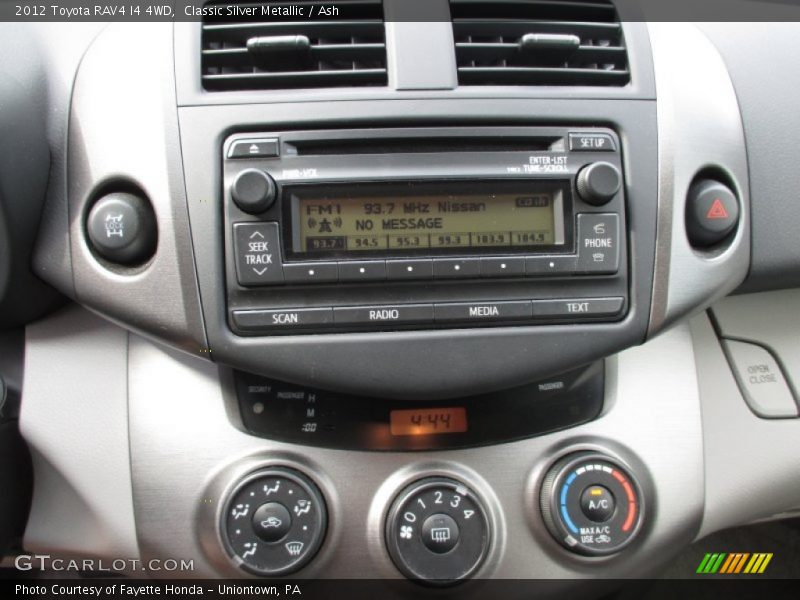 Classic Silver Metallic / Ash 2012 Toyota RAV4 I4 4WD