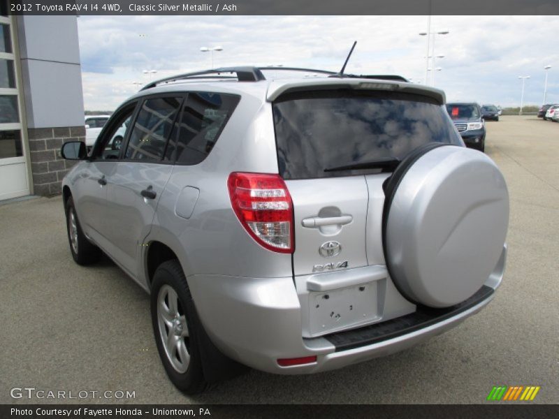 Classic Silver Metallic / Ash 2012 Toyota RAV4 I4 4WD