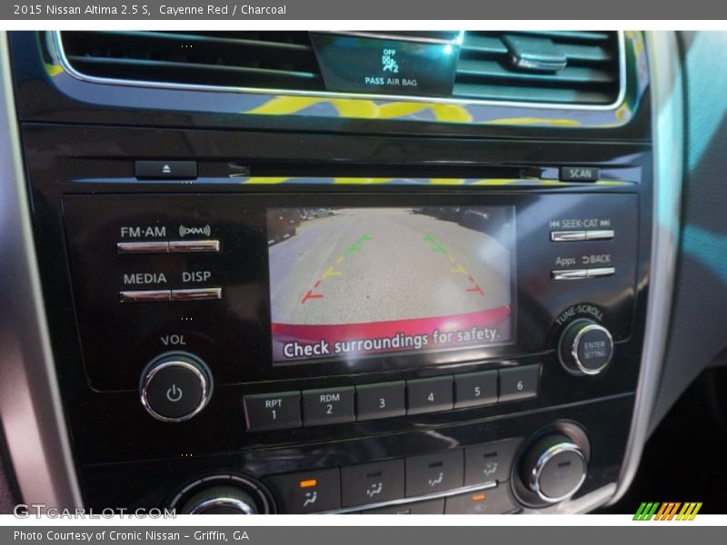 Cayenne Red / Charcoal 2015 Nissan Altima 2.5 S