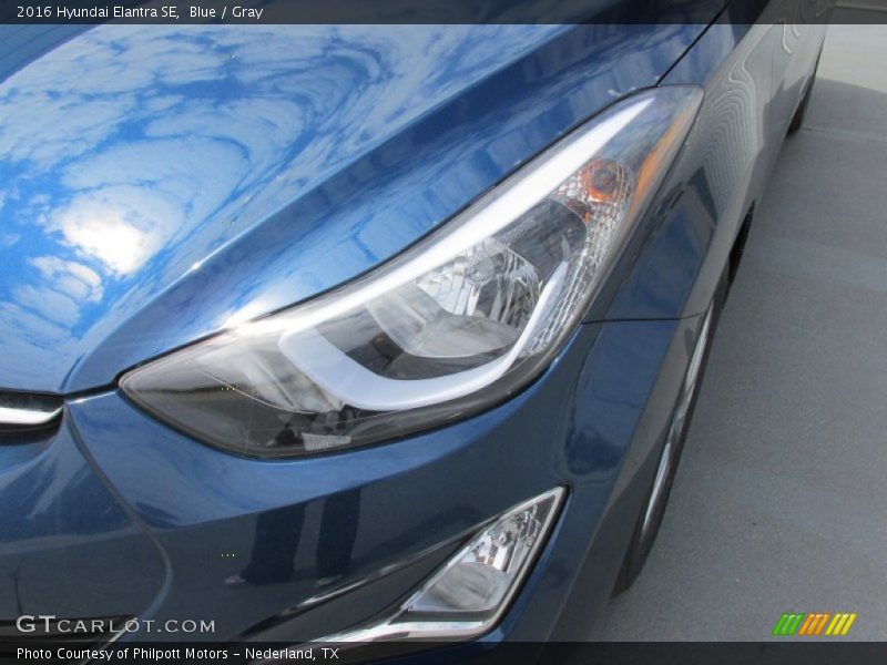 Blue / Gray 2016 Hyundai Elantra SE