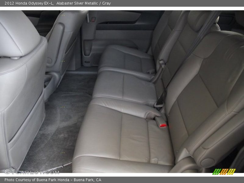 Alabaster Silver Metallic / Gray 2012 Honda Odyssey EX-L
