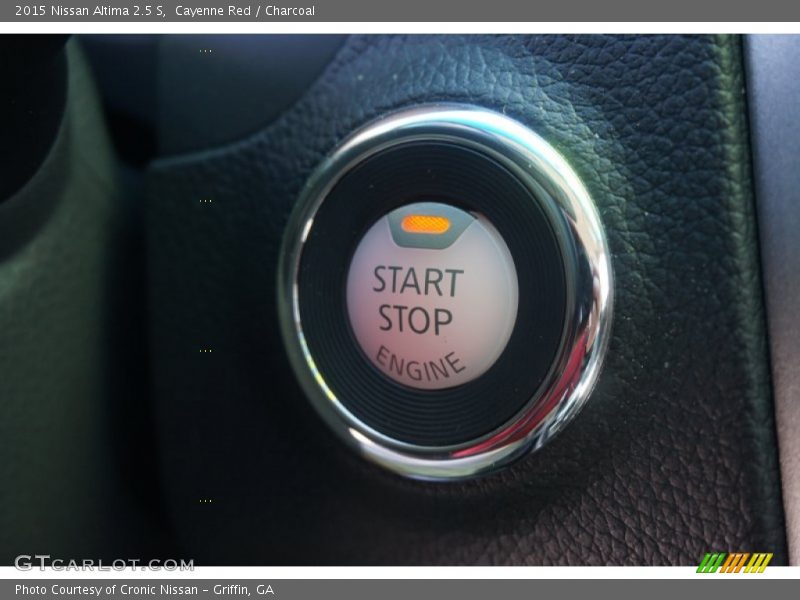 Cayenne Red / Charcoal 2015 Nissan Altima 2.5 S