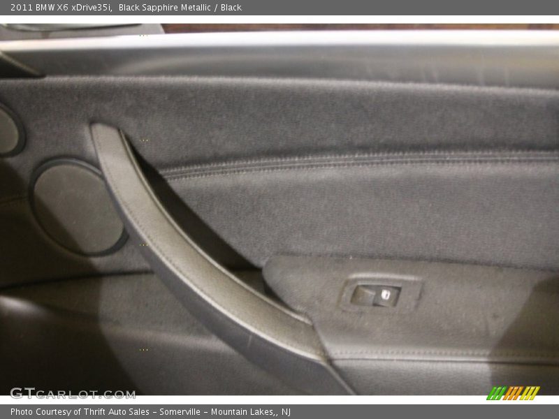 Black Sapphire Metallic / Black 2011 BMW X6 xDrive35i