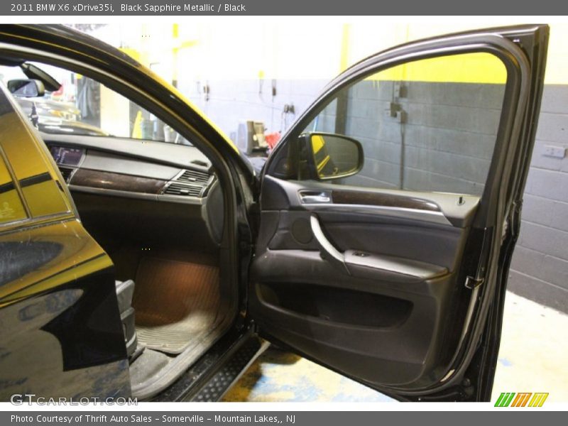 Black Sapphire Metallic / Black 2011 BMW X6 xDrive35i