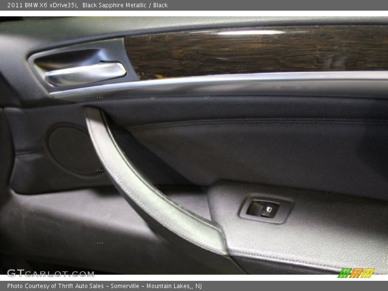 Black Sapphire Metallic / Black 2011 BMW X6 xDrive35i