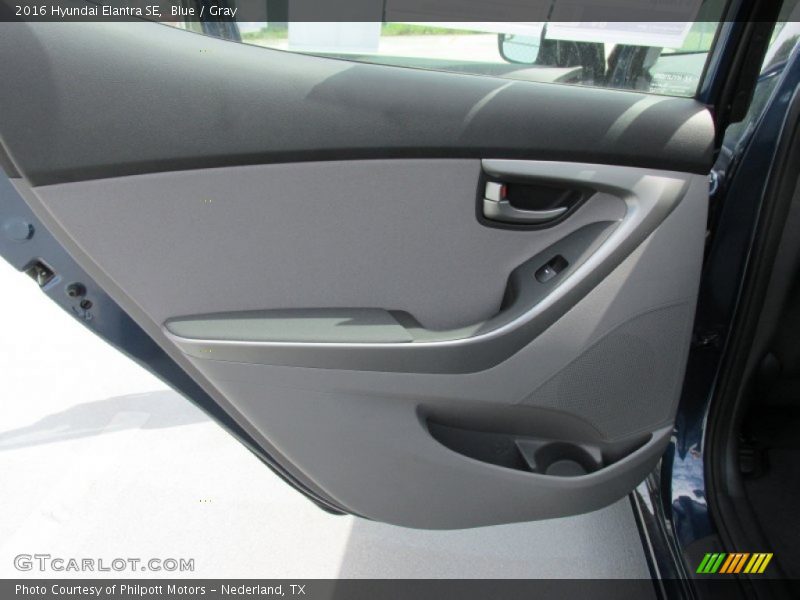 Blue / Gray 2016 Hyundai Elantra SE